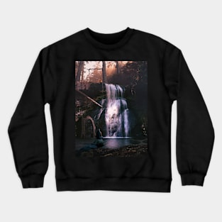 Waterfall Watching Crewneck Sweatshirt